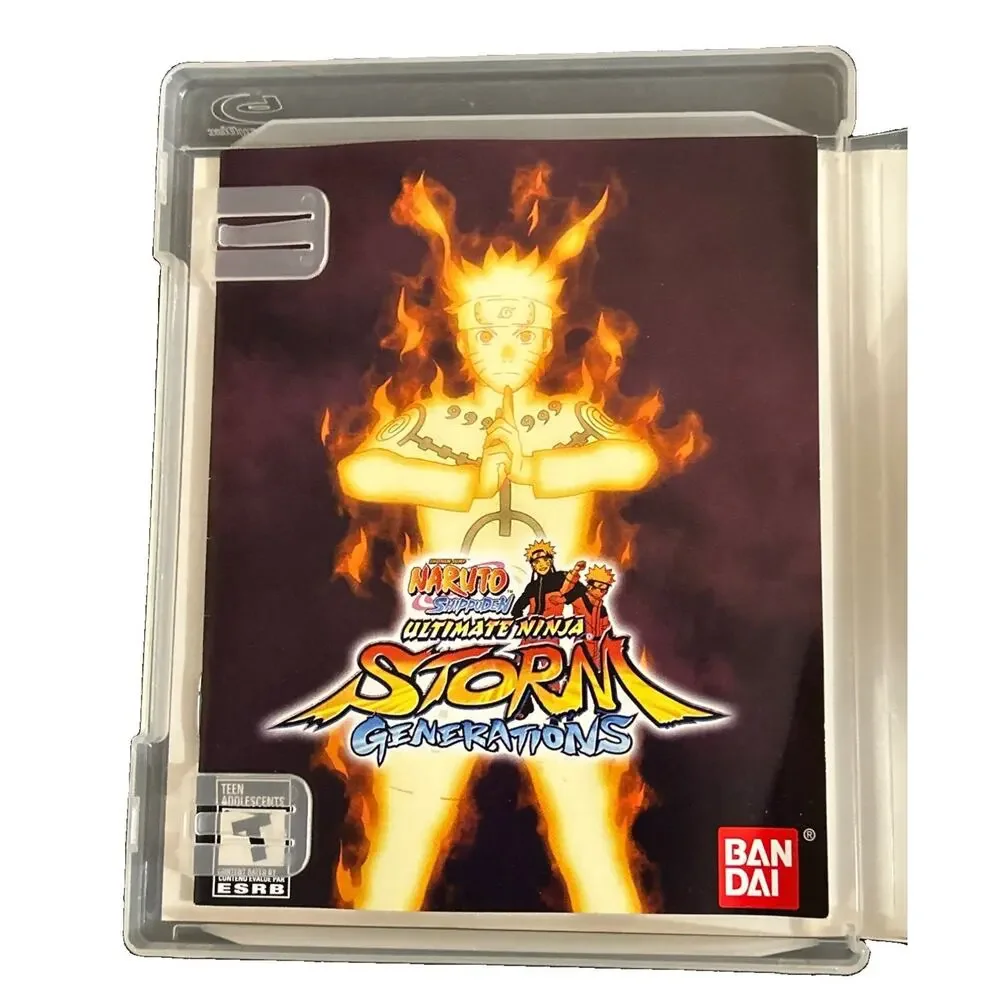 Naruto Shippuden Ultimate Ninja Storm Generations Sony PlayStation 3 PS3 CIB